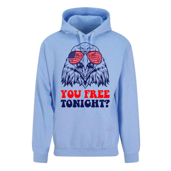 Eagle Sunglasses Usa Patriotic American You Free Tonight Gift Unisex Surf Hoodie