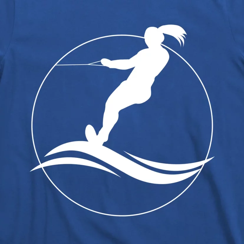 Eat Sleep Water Ski Waterski Waterskiing Skiing Waves Boat Great Gift T-Shirt