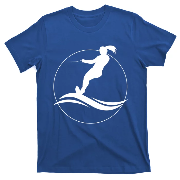 Eat Sleep Water Ski Waterski Waterskiing Skiing Waves Boat Great Gift T-Shirt