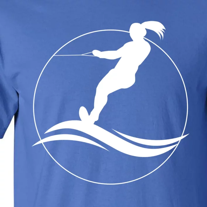 Eat Sleep Water Ski Waterski Waterskiing Skiing Waves Boat Great Gift Tall T-Shirt