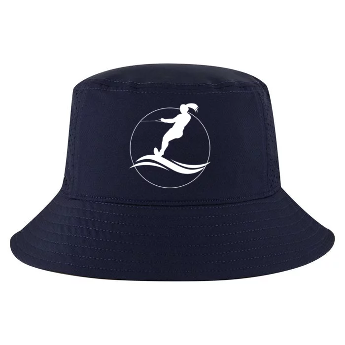 Eat Sleep Water Ski Waterski Waterskiing Skiing Waves Boat Great Gift Cool Comfort Performance Bucket Hat