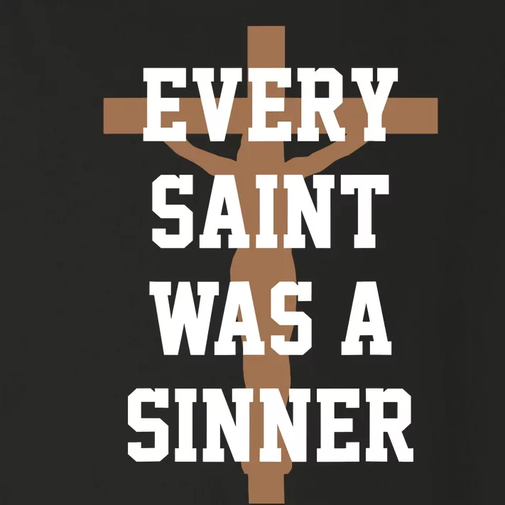 Every Saint Was A Sinner Toddler Long Sleeve Shirt