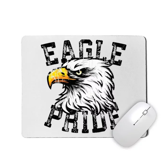 Eagle Spirit Wear Game Day School Mascot Sport Fan Team Mousepad