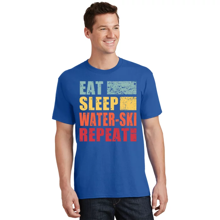 Eat Sleep WaterSki Repeat Gift T-Shirt