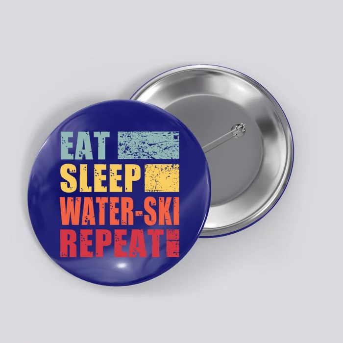 Eat Sleep WaterSki Repeat Gift Button