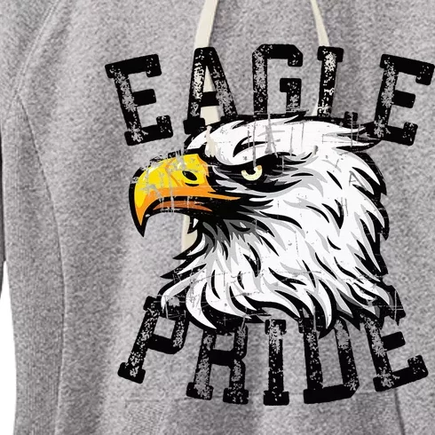 Eagle Spirit Wear Game Day School Mascot Sport Fan Team Women's Fleece Hoodie