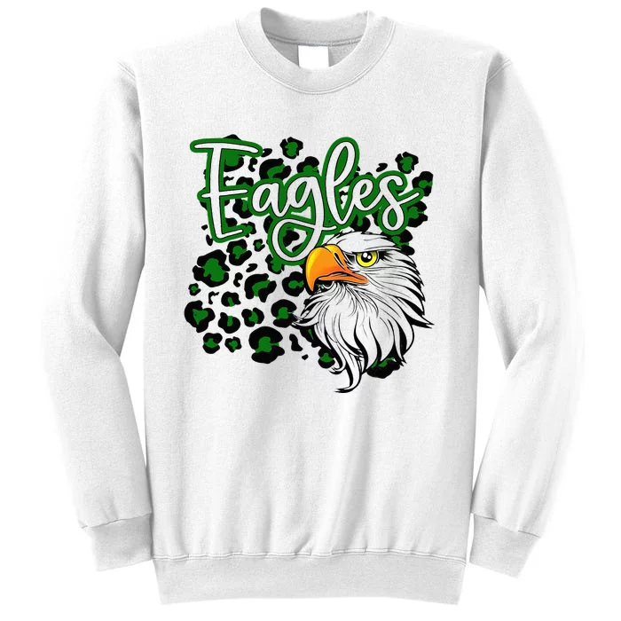 Eagle Spirit Wear Game Day School Mascot Sport Fan Team Sweatshirt