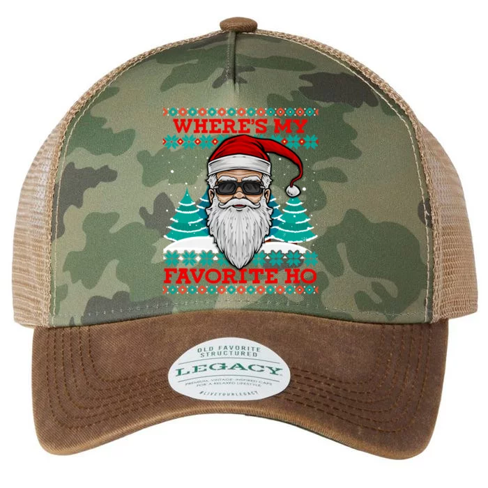 Evil Santa "Where's My Favorite Ho" Funny Ugly Christmas Legacy Tie Dye Trucker Hat