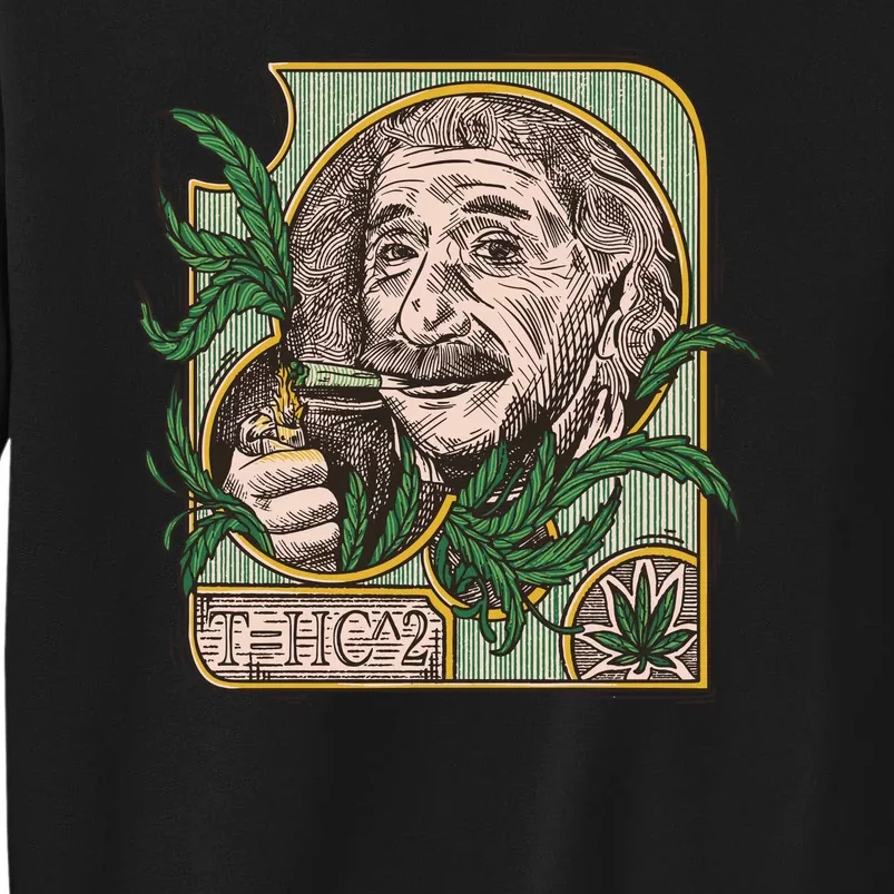 Einstein Smoking Weed Sweatshirt