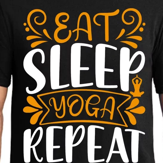 Eat Sleep Yoga Repeat Pajama Set