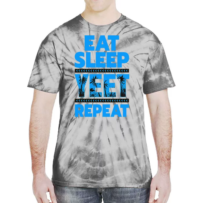 Eat Sleep Yeet Repeat Vintage Yeet Apparel Saying Tie-Dye T-Shirt