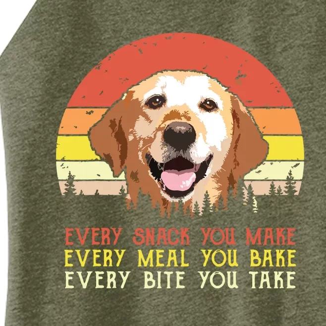 Every Snack You Make Labrador Dog Dog Mom Dog Dad Women’s Perfect Tri Rocker Tank