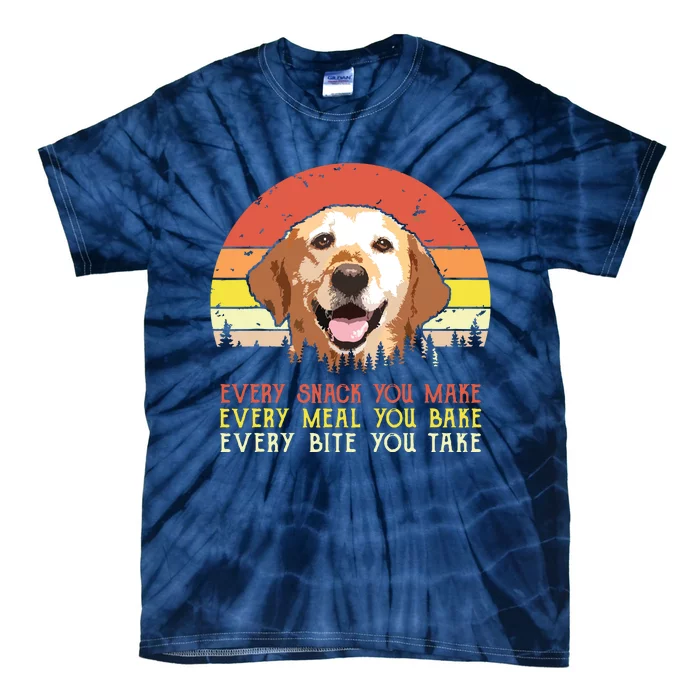 Every Snack You Make Labrador Dog Dog Mom Dog Dad Tie-Dye T-Shirt