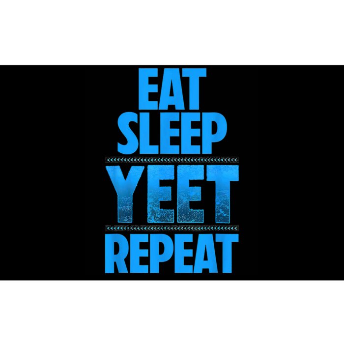 Eat Sleep Yeet Repeat Bumper Sticker