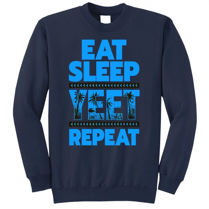 Eat Sleep Yeet Repeat Vintage Sweatshirt