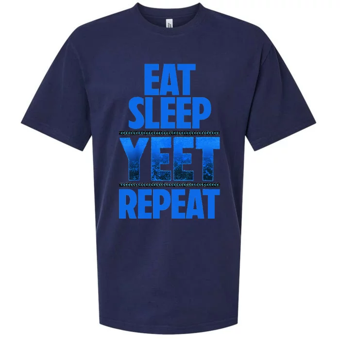 Eat Sleep Yeet Repeat Vintage J.E.Y U.S.O Yeet Apparel Saying Sueded Cloud Jersey T-Shirt