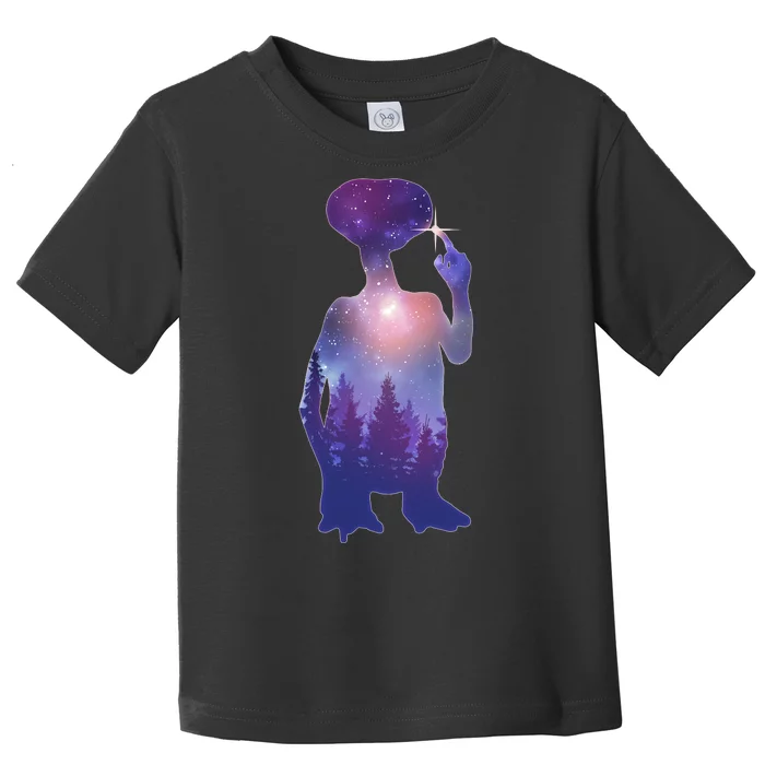 ET Alien Galaxy Forest Toddler T-Shirt