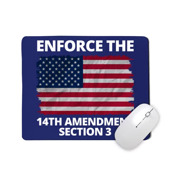 Enforce The 14th Amendment Section 3 Mousepad