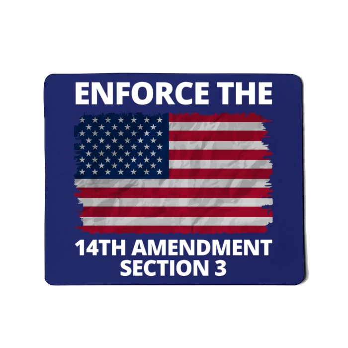 Enforce The 14th Amendment Section 3 Mousepad