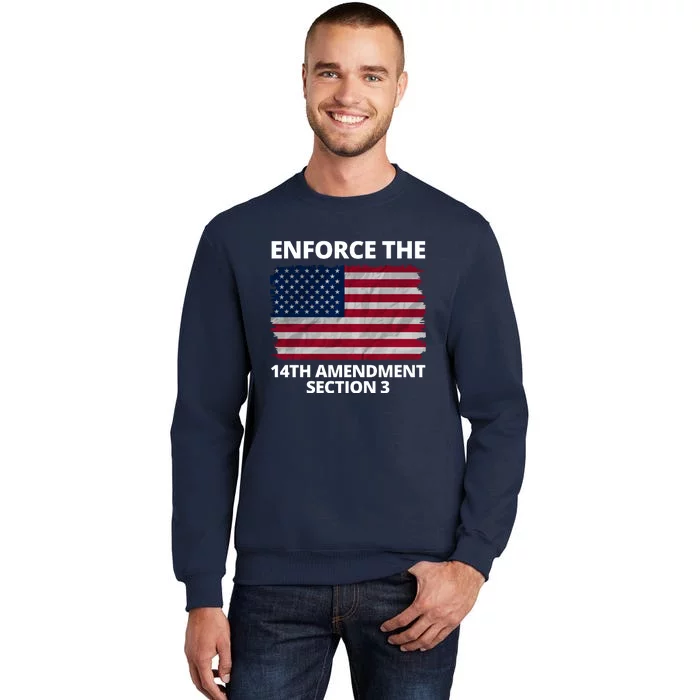 Enforce The 14th Amendment Section 3 Tall Sweatshirt