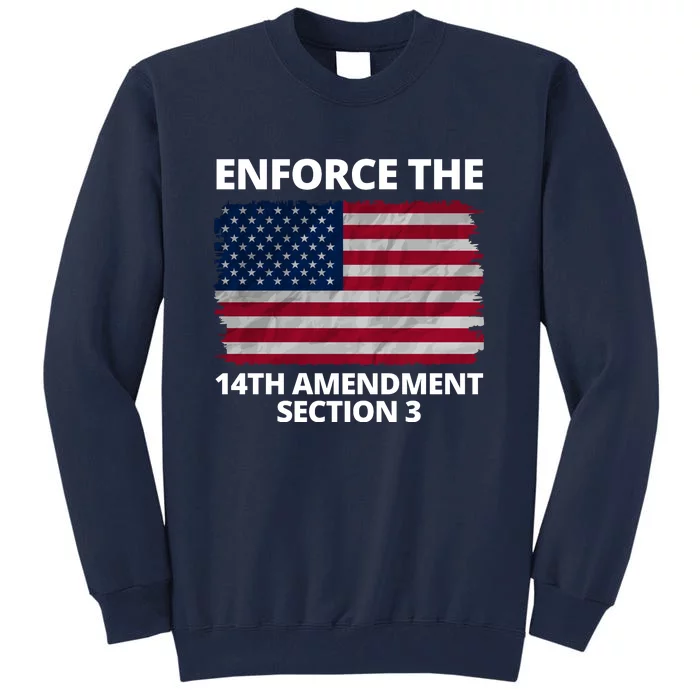 Enforce The 14th Amendment Section 3 Tall Sweatshirt