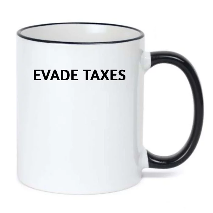 Evade Taxes #2 Black Color Changing Mug