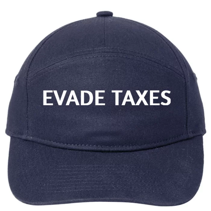 Evade Taxes #2 7-Panel Snapback Hat