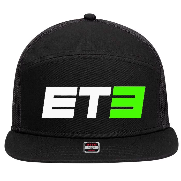 E.L.I Tomac 3 E.T.3 Motocross And Supercross Fan 7 Panel Mesh Trucker Snapback Hat