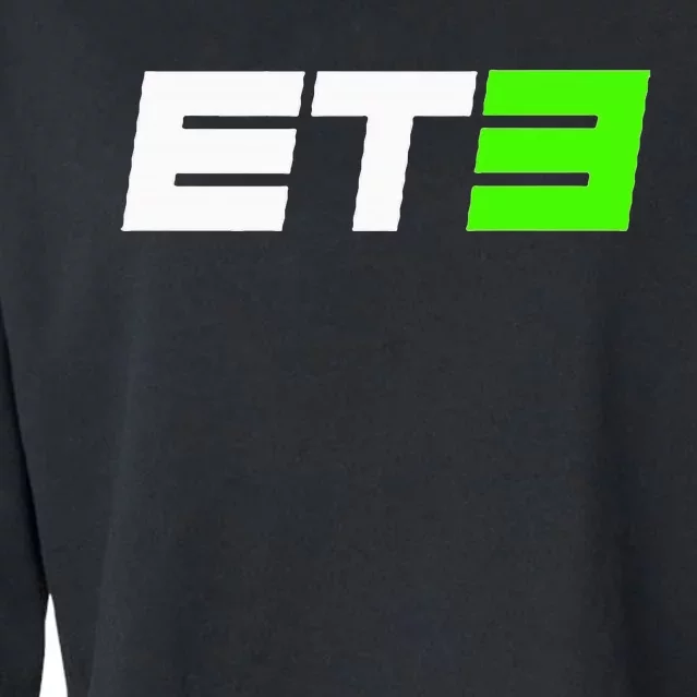 E.L.I Tomac 3 E.T.3 Motocross And Supercross Fan Cropped Pullover Crew