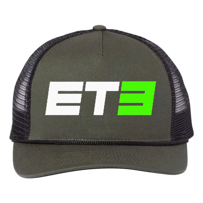 E.L.I Tomac 3 E.T.3 Motocross And Supercross Fan Retro Rope Trucker Hat Cap