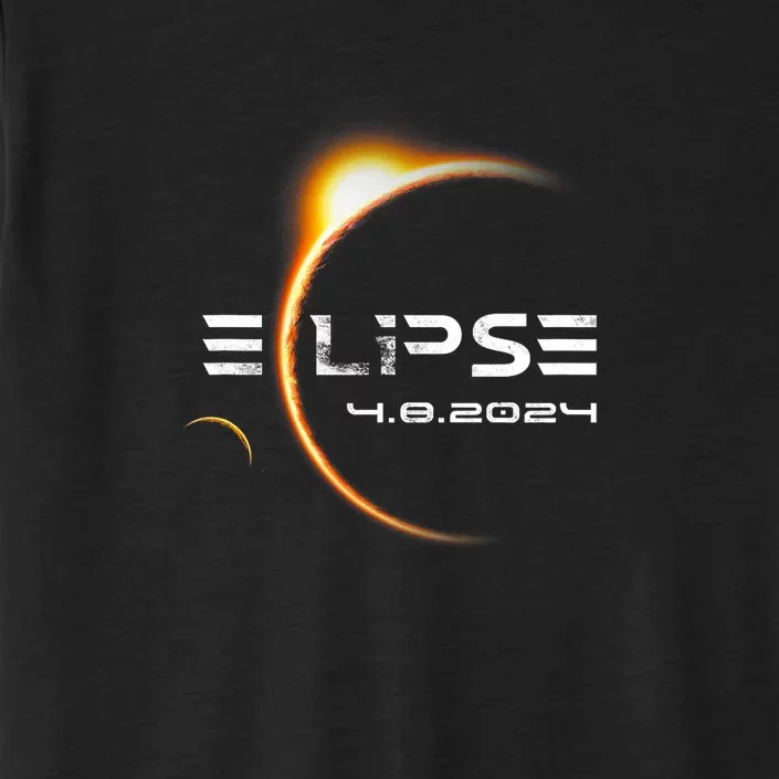 Eclipse Totality 4.08.2024 Total Solar Eclipse 2024 ChromaSoft Performance T-Shirt