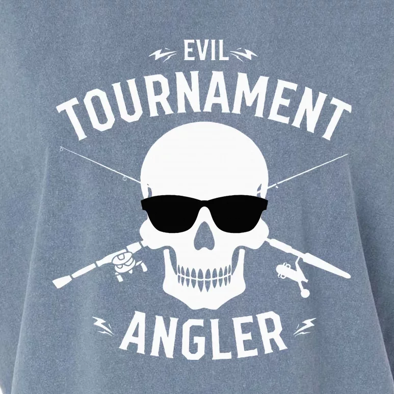 Evil Tournament Angler Garment-Dyed Women's Muscle Tee