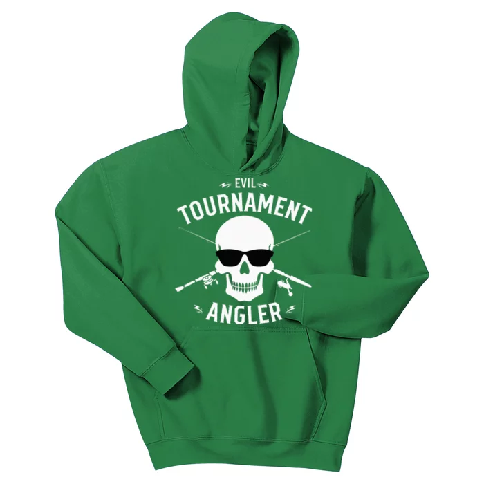 Evil Tournament Angler Kids Hoodie