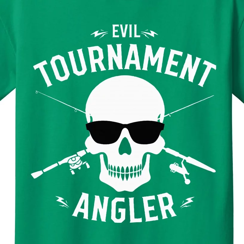 Evil Tournament Angler Kids T-Shirt