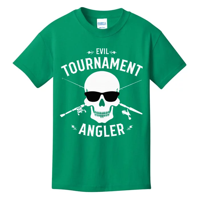 Evil Tournament Angler Kids T-Shirt