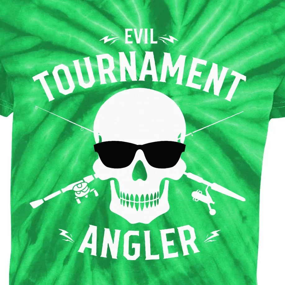 Evil Tournament Angler Kids Tie-Dye T-Shirt