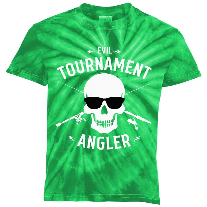 Evil Tournament Angler Kids Tie-Dye T-Shirt