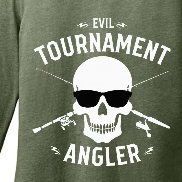 Evil Tournament Angler Womens CVC Long Sleeve Shirt