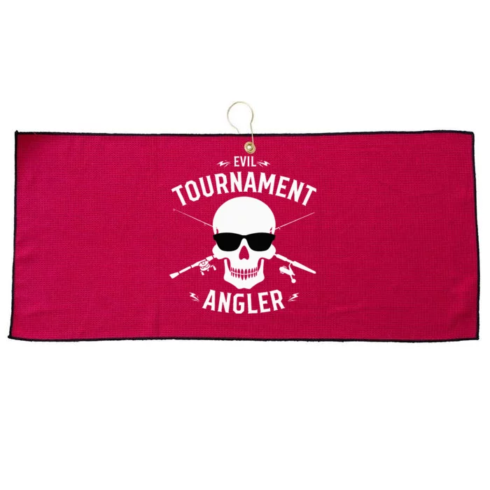 Evil Tournament Angler Large Microfiber Waffle Golf Towel