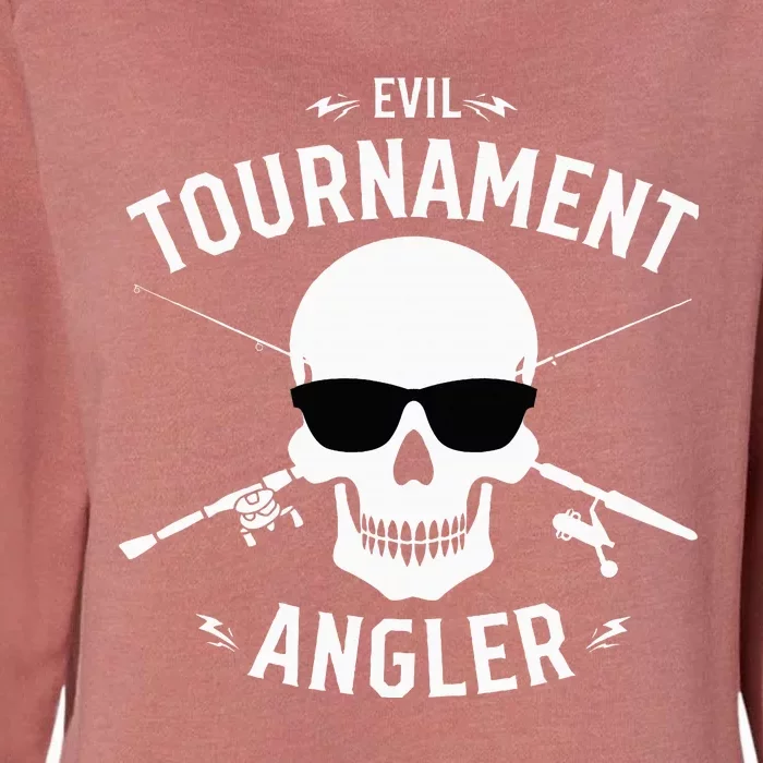 Evil Tournament Angler Womens California Wash Sweatshirt