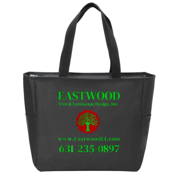 Eastwood Tree And Landscape Zip Tote Bag