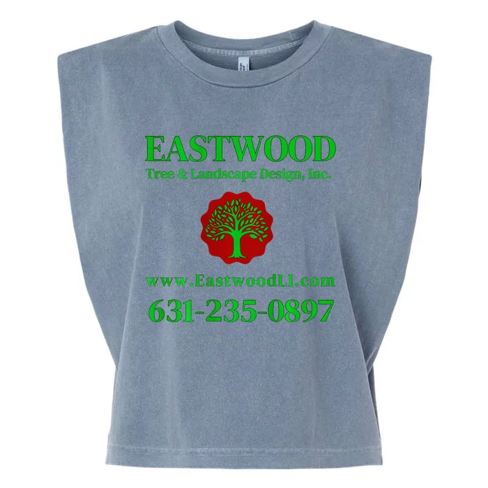 Eastwood Tree And Landscape Garment-Dyed Women's Muscle Tee