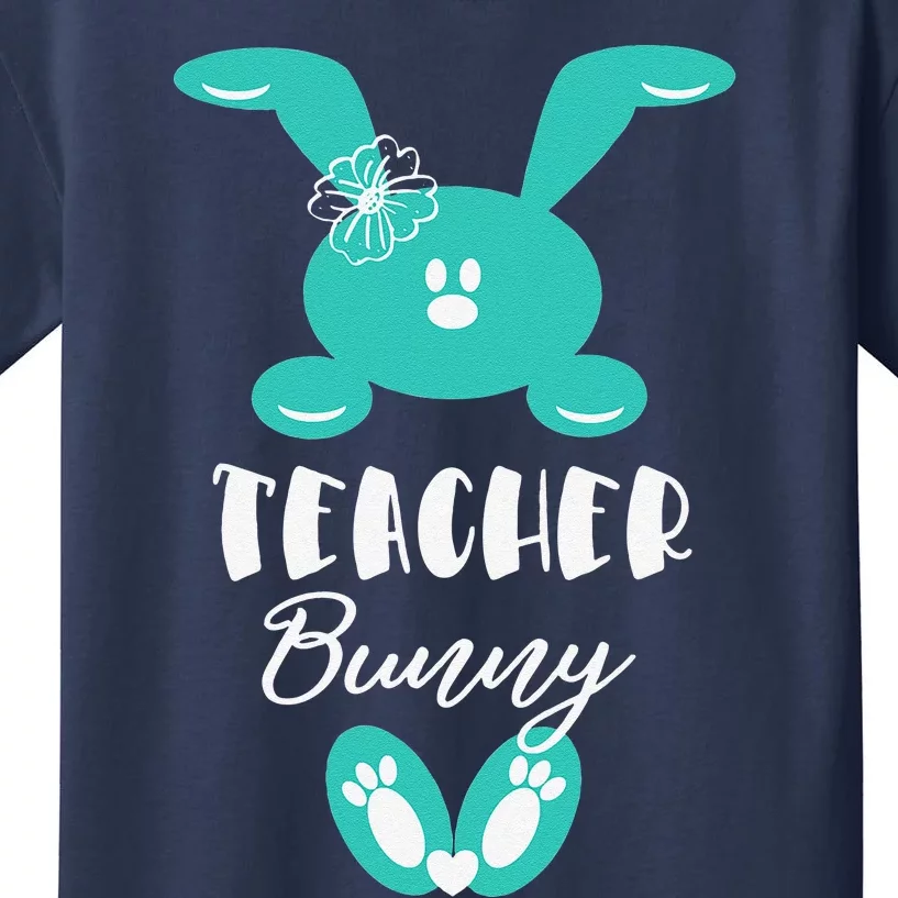 Easter Teacher Bunny Costume Cute School Party Gift Kids T-Shirt