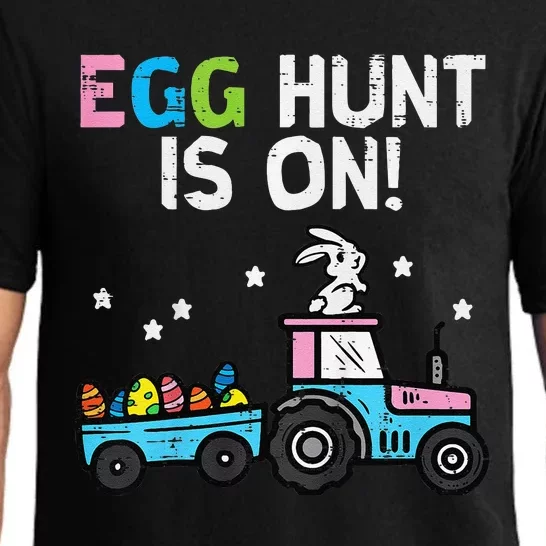 Easter Tractor Bunny Egg Hunt On Farm Truck Pajama Set