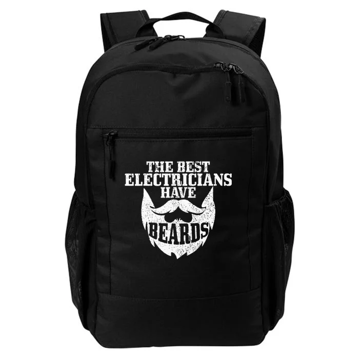 Electrician The Best Electricians Have Beards Funny Vintage Daily Commute Backpack