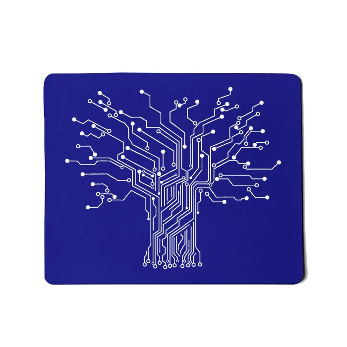 Electronics Technician Binary Tree Electrical Engineer Mousepad