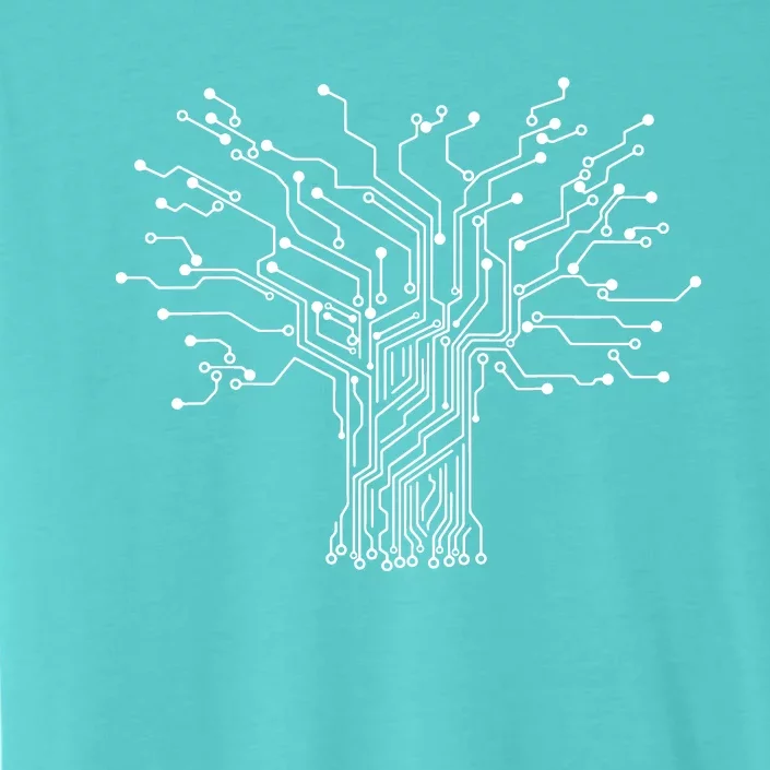 Electronics Technician Binary Tree Electrical Engineer ChromaSoft Performance T-Shirt