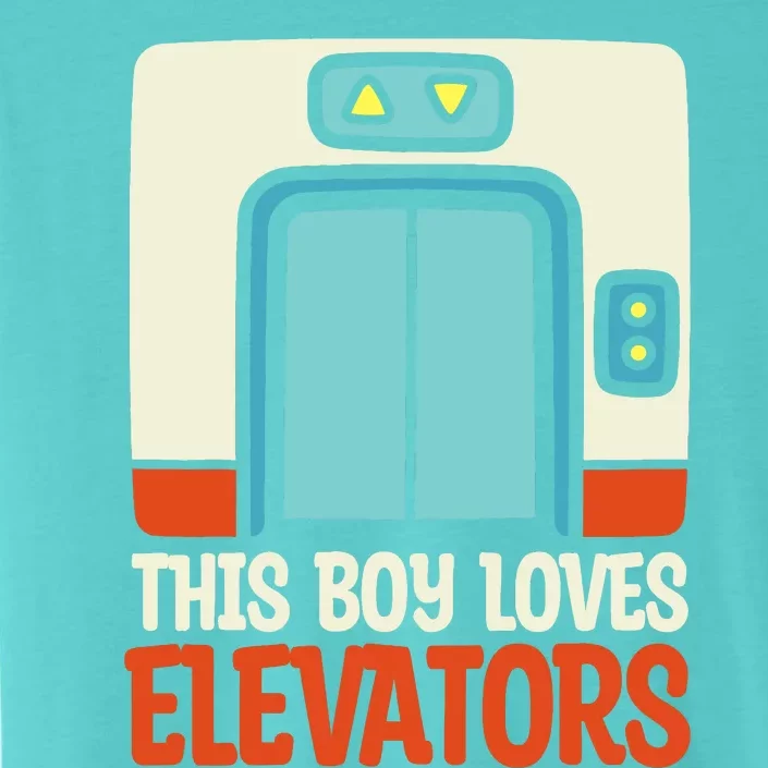 Elevator This Boy Loves Elevators ChromaSoft Performance T-Shirt