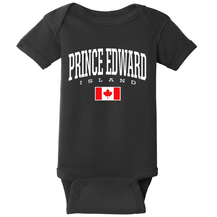 Eh Team Canadian Flag Prince Edward Island Canada Baby Bodysuit