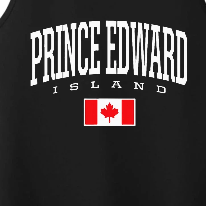 Eh Team Canadian Flag Prince Edward Island Canada Performance Tank